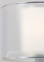 Metal Füme Tasarım Abajur