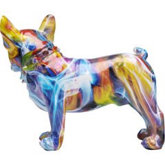 Deco Figurine Frenchie Colorful 24cm