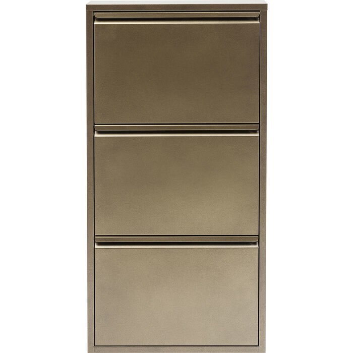 Shoe Container Caruso 3 Bronze Ayakkabılık