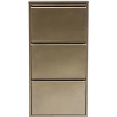 Shoe Container Caruso 3 Bronze Ayakkabılık