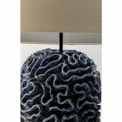 Waterflow Mavi Seramik Masa Lambası 79 cm