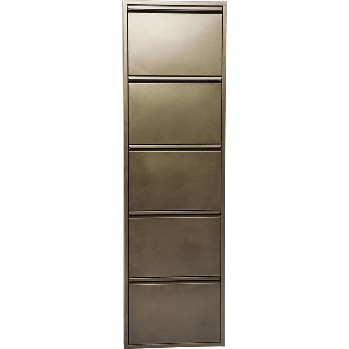 Shoe Container Caruso 5 Bronze Ayakkabılık
