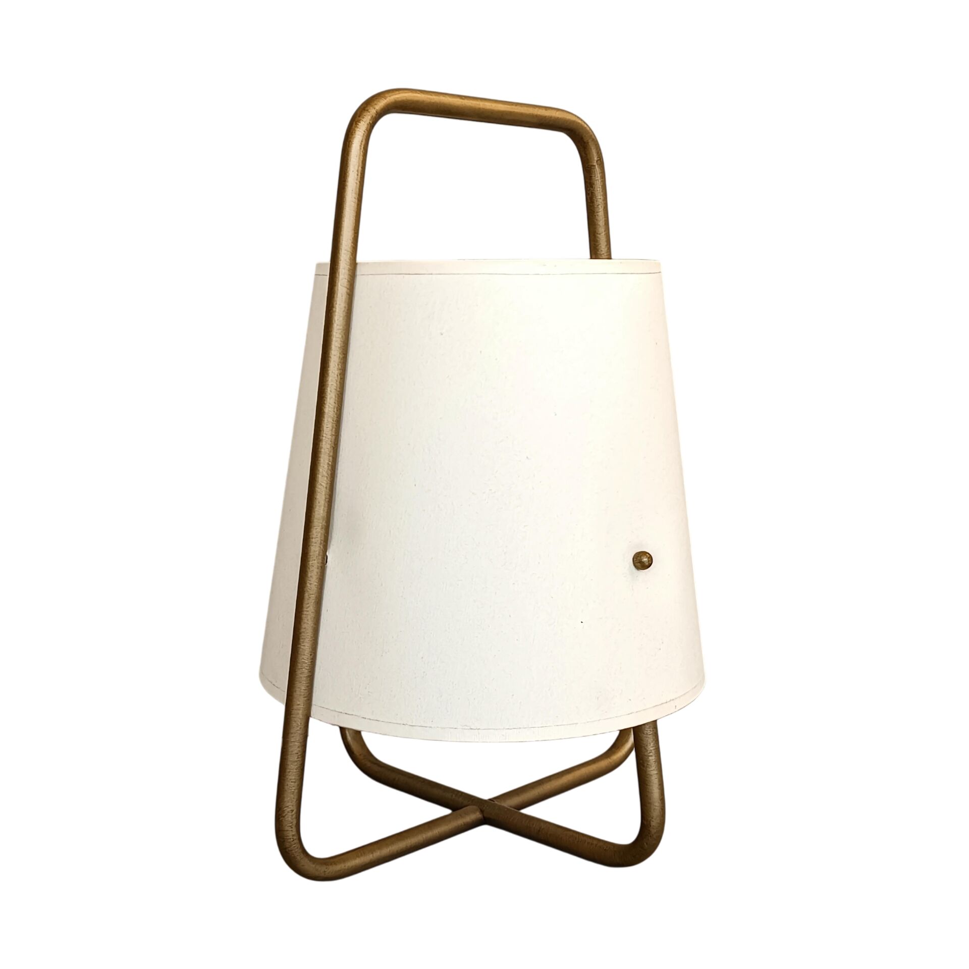 Lanterna Eskitme Gold Masa Lambası