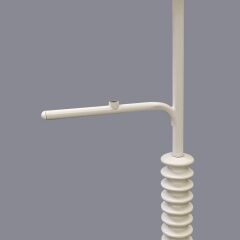 Aeris Dimmer Destekli Beyaz Lambader