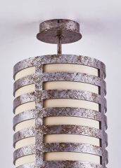 Eskitme Boru Tipi Sarkıt Avize Bakır