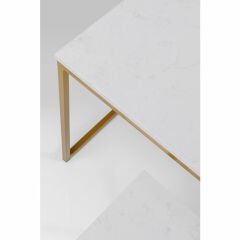 Key West Gold Mermer 3'lü Zigon Sehpa