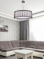 Metal Gövde Pleksi Cam Avize 0156