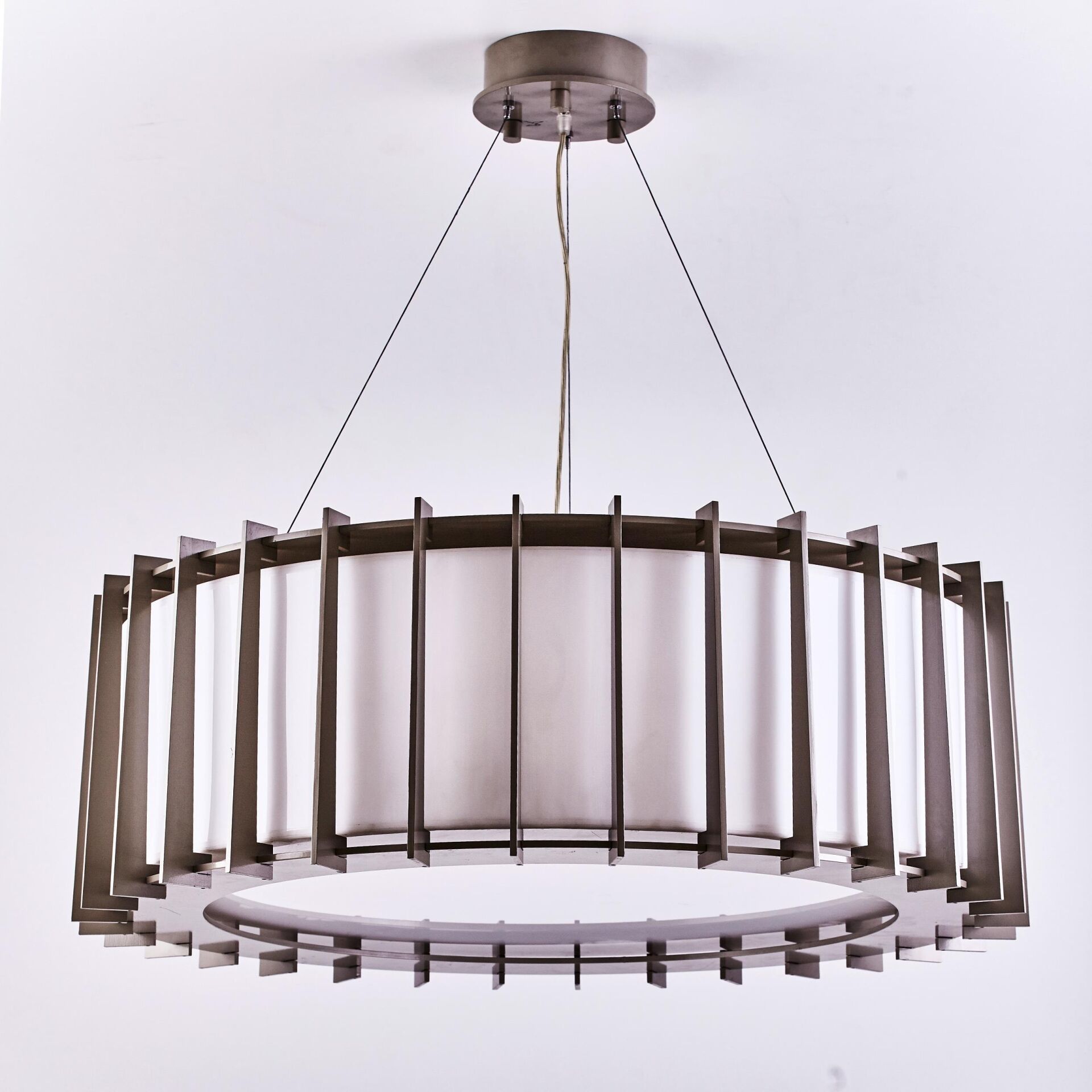 Metal Gövde Pleksi Cam Avize 0156