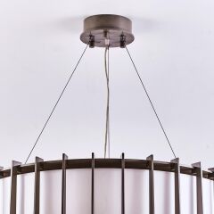 Metal Gövde Pleksi Cam Avize 0156