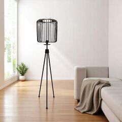 Brill Siyah Tripod Kafes Lambader
