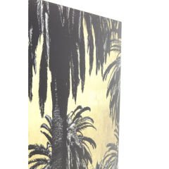 Metallic Palms Cam Resim 180x120cm