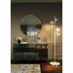Luxury Push Grey MDF Büfe