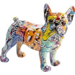 Coiffed Dog Gold Dekoratif Obje 52cm