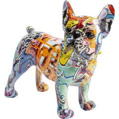 Coiffed Dog Gold Dekoratif Obje 52cm