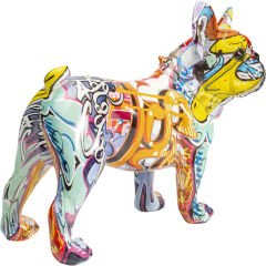 Coiffed Dog Gold Dekoratif Obje 52cm
