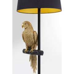 Animal Parrot Altın Lambader 176cm
