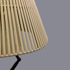 Seren Siyah Bronz Tripod Lambader