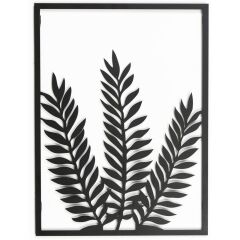 Salix Alba Çoklu Yaprak Lazer Tablo 7116