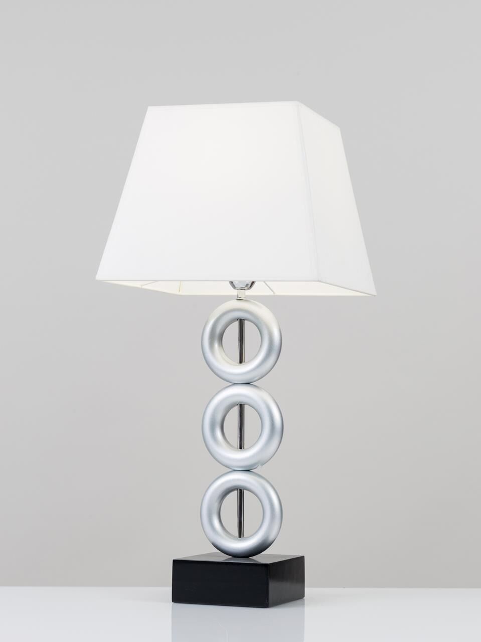 Ahşap Halkalı Abajur