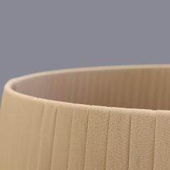 Elina Cam Detaylı Krom Lambader