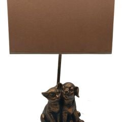 Kedi Köpek Figürlü Abajur