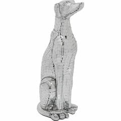 Mosaic Sitting Dog Dekoratif Obje 78cm