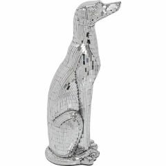 Mosaic Sitting Dog Dekoratif Obje 78cm