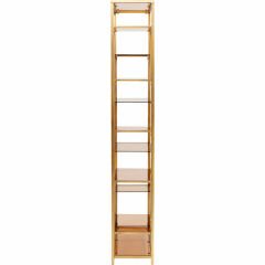 Loft Gold Çelik Duvar Rafı 60x195 cm