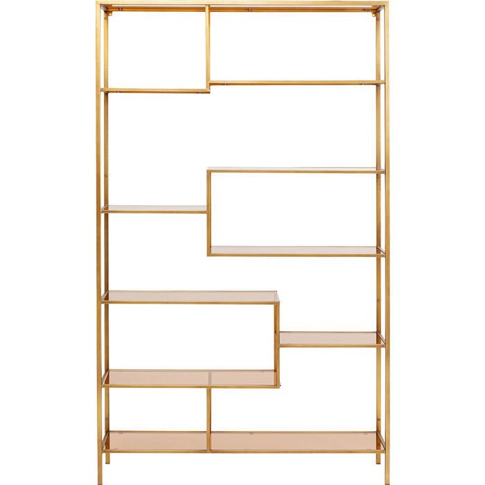 Loft Gold Çelik Duvar Rafı 115x195 cm