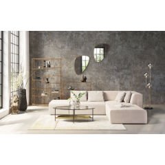 Loft Gold Çelik Duvar Rafı 115x195 cm