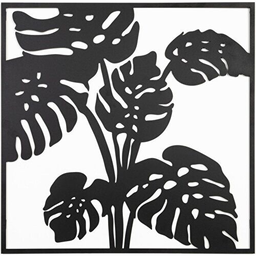 Monstera Deliciosa Yaprak Metal Tablo 7107