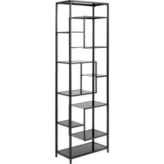 Shelf Loft Siyah Çelik Duvar Rafı