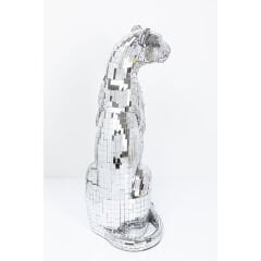 Mosaic Panther Right Büyük Dekoratif Obje