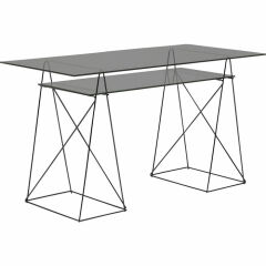 Glas Set Polar 8mm ESG Smoke 65x130cm (2/part)