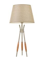 Verona Ahşap Detaylı Abajur