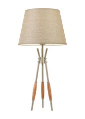 Verona Ahşap Detaylı Abajur