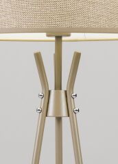 Verona Ahşap Detaylı Abajur