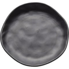 Organic Siyah Seramik Tabak 20 cm