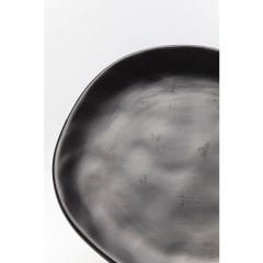 Organic Siyah Seramik Tabak 20 cm