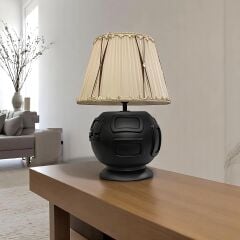 Leda Siyah Abajur