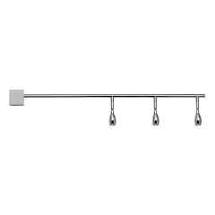 Axis Ayarlanabilir Okuma Başlıklı Gümüş LED Duvar Apliği