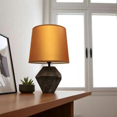 Lara Duman Gri Abajur