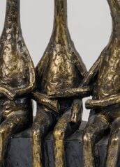 Dekoratif Zürafa 3 Figürlü Biblo