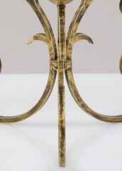 3 Kadehli Cam Şamdan