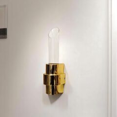 Leda Parlak Gold Aplik