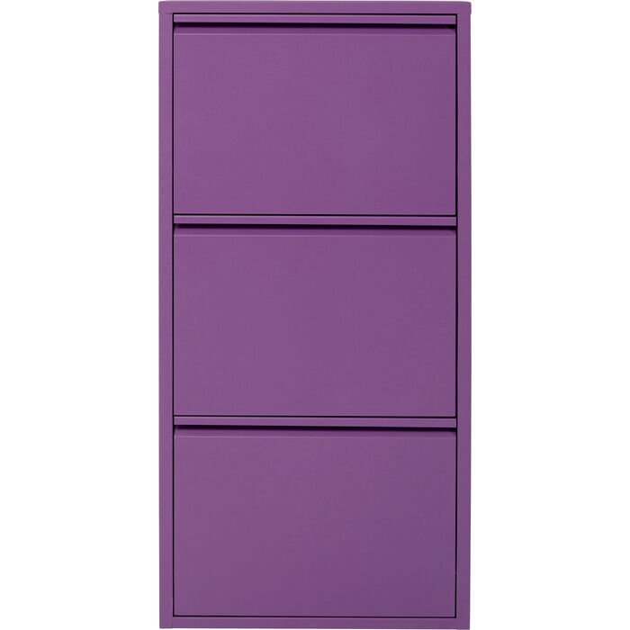 Shoe Container Caruso 3 Purple Ayakkabılık