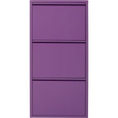 Shoe Container Caruso 3 Purple Ayakkabılık