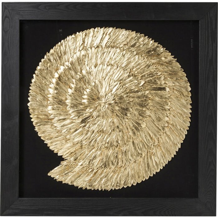 Golden Snail Çerçeveli Tablo