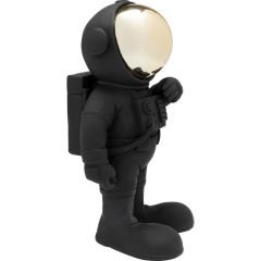 Welcome Astronaut Siyah Dekoratif Obje 27cm