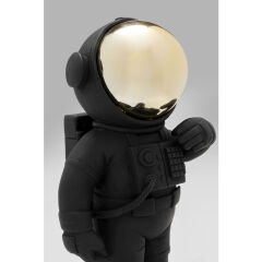 Welcome Astronaut Siyah Dekoratif Obje 27cm